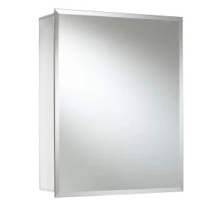 Image of Robert Dyas Croydex Winster Single Door Mirrored Cabinet