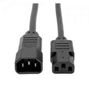 Image of Tripp Lite Pdu Power Cord C13 To C14 10a 250v 18 Awg 4ft Black