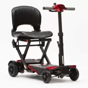 Image of NRS Healthcare Drive Folding Manual Scooter Red