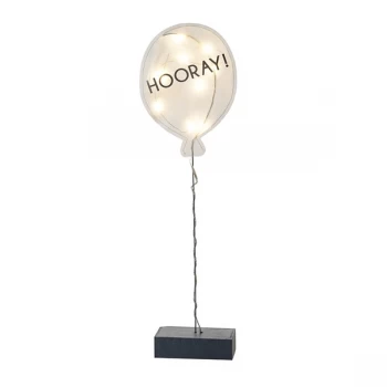 Image of Light Up Fabric Hooray Balloon Table Dec By Heaven Sends