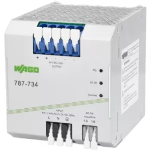 Image of WAGO 787-734 Eco Single Phase 24VDC 20A Switched-Mode Power Supply
