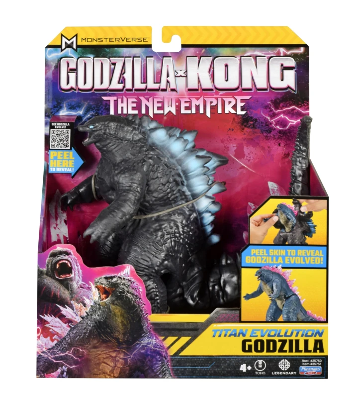 Image of Godzilla X Kong The New Empire 7" Titan Evolution Skin Peel & Reveal