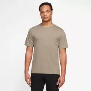 Image of Nike Dri-FIT Primary Mens Short-Sleeve Training Top - Brown