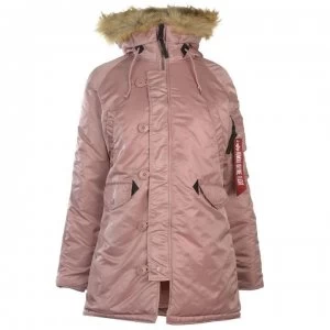 Image of Alpha Industries VR Parka - Silver Pink