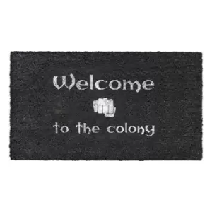 Image of Gothic Doormat Welcome to the Colony 60 x 40 cm
