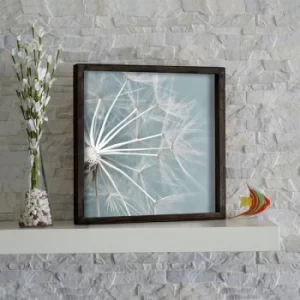 Image of KZM258 Brown Beige Blue Decorative Framed MDF Painting