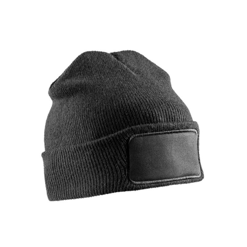 Image of Result Result Men Thinsulate Beanie in Black One Size Male 5059699306721