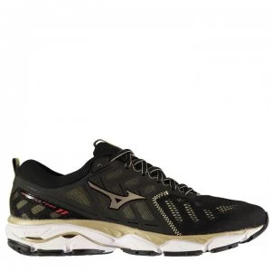 Image of Mizuno WaveUltima 11 Mens Running Shoes - Black/Gold