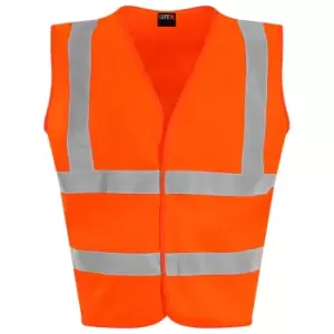 Image of PRO RTX High Visibility Childrens/Kids Waistcoat (S) (Orange)