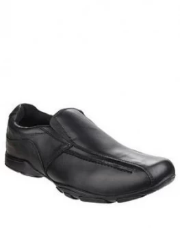 Image of Hush Puppies Bespoke Slip On School Shoe