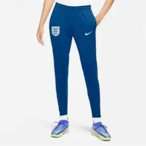 Image of Nike England Strike Tracksuit Bottoms 2023 Womens - Blue