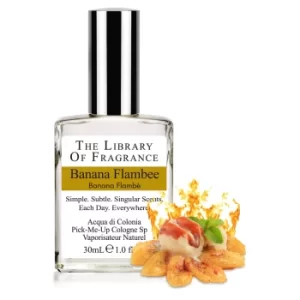 Image of The Library of Fragrance Banana Flambee Eau de Cologne Unisex 30ml