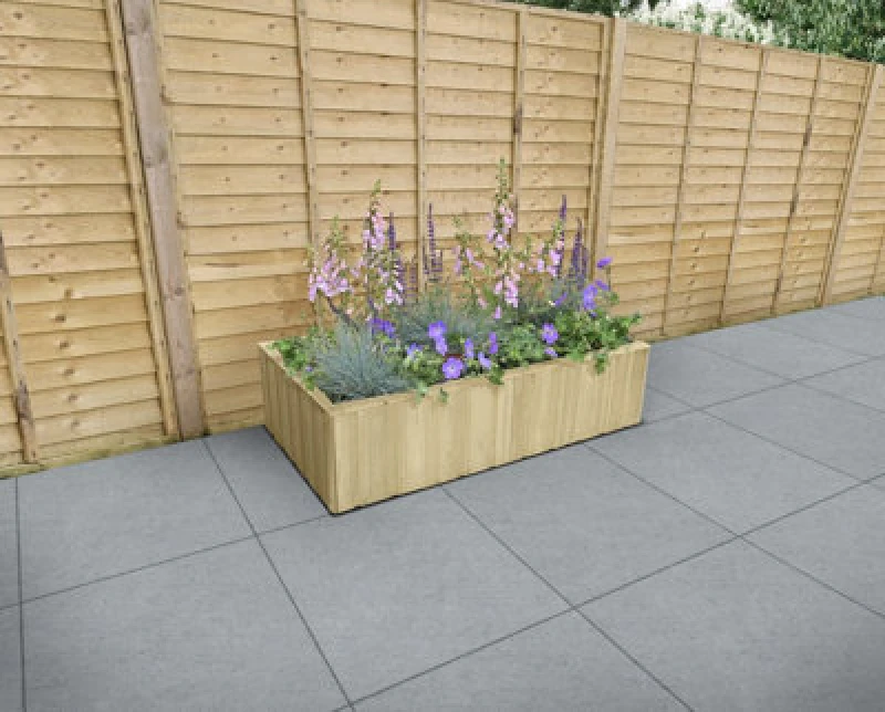 Image of Forest Garden Low Level Lapline Planter 670mm X 1204mm