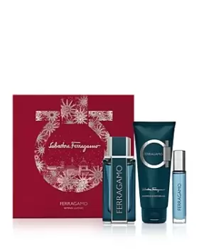 Image of Salvatore Ferragamo Ferragamo Intense Leather Eau de Parfum Gift Set ($153 value)