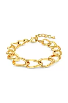 Image of Gold Plated Chain Bracelet