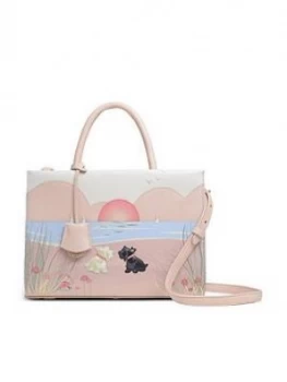 Image of Radley Picture Bag Burgh Island Medium Multiway Tote Bag Blush