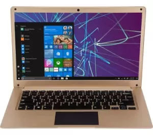 Image of ENTITY Rove 14.1" Laptop Bundle - Intel Celeron, 64GB SSD, Gold