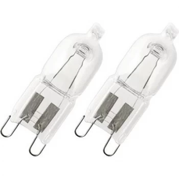 Image of OSRAM Eco halogen EEC: D (A++ - E) G9 43mm 230 V 33 W Warm white Pin base dimmable 2 pc(s)