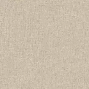 Image of Grandeco Textured Fabric Twill Wallpaper, Light Grey