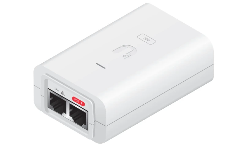 Image of Ubiquiti POE-48-24W-WH PoE adapter 48 V