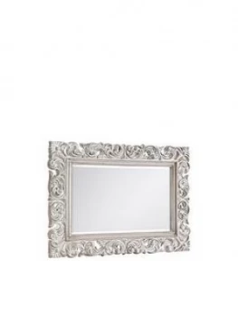 Image of Julian Bowen Baroque Distressed Wall Mirror