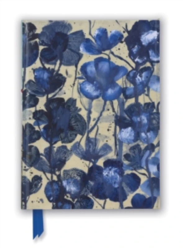 Image of Wan Mae Dodd: Blue Poppies (Foiled Journal) Notebook / blank book