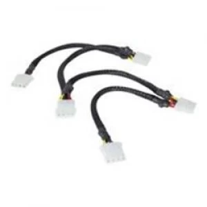 Image of C2G Internal Power Quad Splitter Cable 76cm