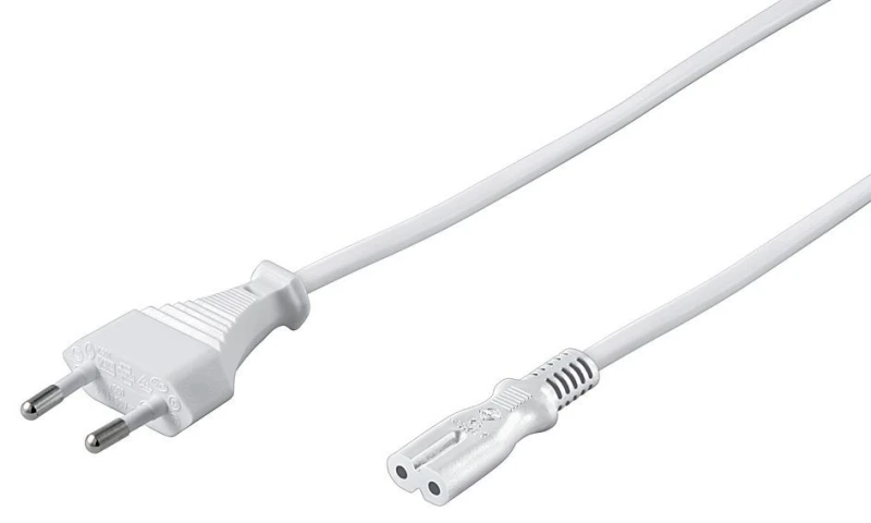 Image of Microconnect PE030750W power cable White 5m C7 coupler