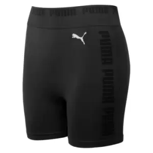 Image of Puma Evoknit Seamless Shorts Womens - Black