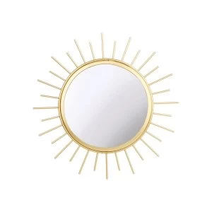 Image of Sass & Belle Gold Sunburst Mirror