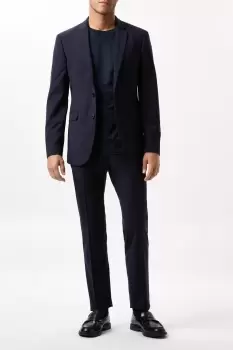 Image of Slim Fit Navy Performance Suit Jacket