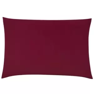Image of Contra Velvet Cushion Oxblood