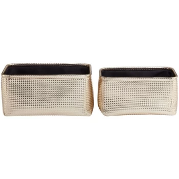 Image of Biba Stud set of two storage Black - Gold