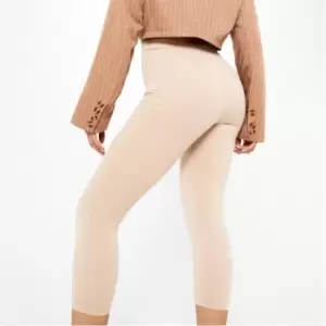 Image of I Saw It First Petite High Waisted Leggings - Brown