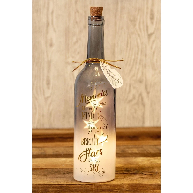 Image of Boxer Gifts Memories Fill My Mind Starlight Bottle Multi