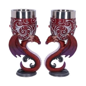 Image of Dragons Devotion (Set of 2) Dragon Goblets