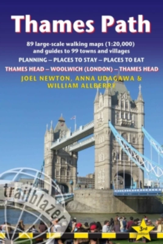 Image of Thames Path Trailblazer Walking Guide 3e : Thames Head to Woolwich (London) & London to Thames Head: Planning, Places to Stay, Places to Eat Paperback