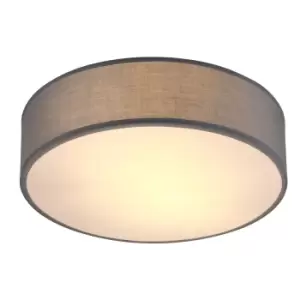 Image of Ceiling Lamp Fabric 38cm Grey