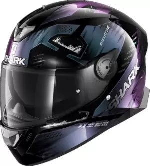 Image of Shark Skwal 2.2 Venger Helmet, black-purple, Size L, black-purple, Size L