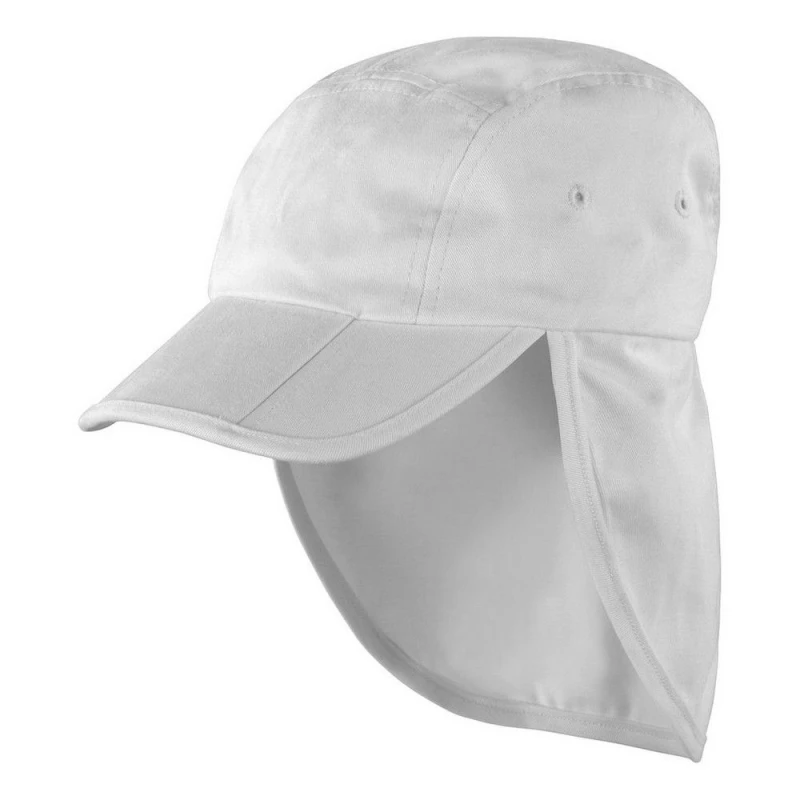 Image of Result Result Men Legionnaires Foldable Baseball Cap in White White One Size Male 5063425977482