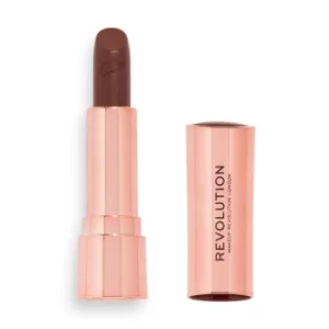 Image of Makeup Revolution Satin Kiss Lipstick Brown Sugar