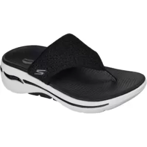 Image of Skechers Womens Go Walk Arch Fit Weekender Summer Flip Flops UK Size 3 (EU 36)