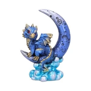 Image of Crescent Creature (Blue) Dragon Figurine