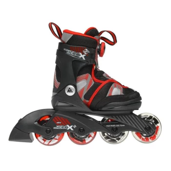 Image of K2 Sk8 Hero X Boa Inline Skates Junior Boys - Black