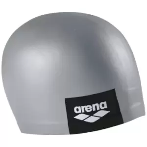Image of Arena Unisex Swim Cap Logo Moulded - Grey