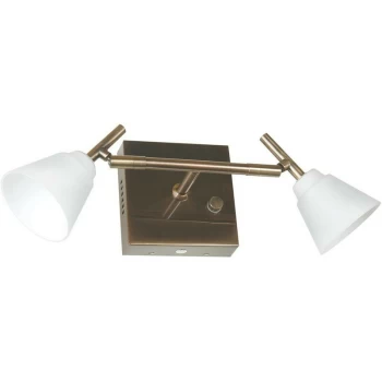 Image of Linea Verdace Lighting - Linea Verdace Wall Light Bronze