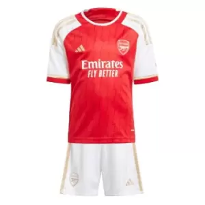 Image of adidas Arsenal Home Minikit 2023 2024 Infants - Red