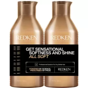 Image of Redken All Soft Shampoo and Conditioner Duo (2 x 500ml)