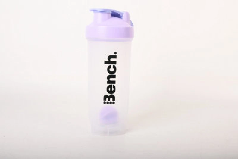 Image of Bench Bench 700ml Protein Shaker Bottle Purple Purple One Size Unisex 5055201348326