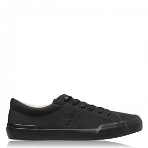 Image of Farah Vintage Dallas Trainers - Triple Black